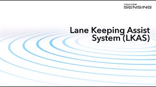 Accord with Honda Sensing® – Lane Keeping Assist System [upl. by Sellers]