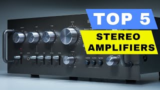 Top 5 Best Stereo Amplifier 2024 Review  Best HighEnd Amplifier For Home Audio  Budget Stereo Amp [upl. by Agustin703]