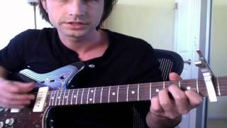 Guitar Lesson quotMr Ragerquot by Kid Cudi  Easy How To Play  Tutorial  Chords [upl. by Nonarb]