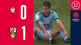 RESUMEN I RC Celta de Vigo B 01 UD Logroñés I PrimeraRFEF I Jornada 10 I Grupo 1 [upl. by Nylauqcaj]