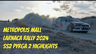 Metropolis Mall Larnaca Rally 2024  Pyrga  Kalo Chorio 2 Highlights [upl. by Eillil69]