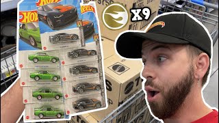 2024 HOT WHEELS A AND B CASES HIT HARD SO MANY SUPERS [upl. by Atekram]