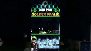 Luigis Mansion  Sue Pea   GOLDEN FRAME  4K UHD shorts gaming luigismansion [upl. by Leckie]