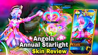 ANGELA ANNUAL STARLIGHT SKIN REVIEW💖AVATAR OF TIME⌛ [upl. by Earla370]