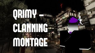 QRIMY  CLANNING MONTAGE [upl. by Esor]