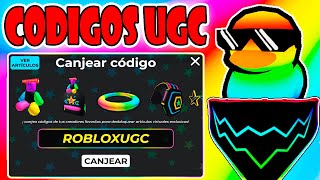 TODOS LOS CODIGOS ACTIVOS PARA UGC LIMITED EN NOVIEMBRE DE 2024 ROBLOX [upl. by Yecam]