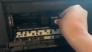 How To Change Ink Cartridge For Canon MX490 Series Printer [upl. by Eanahs]