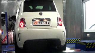 GTECH Klappenauspuff für Abarth 500 [upl. by Ecallaw]