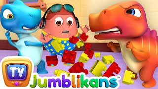 Feeling Angry Song with Jumblikans Dinosaurs  ChuChuTV Toddler Learning Videos [upl. by Valaree]