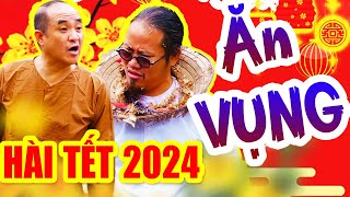 Hài Tết 2024  ĂN VỤNG  Hài Tết Hay Mới Nhất 2024 Cười Đau Bụng Bầu  Vượng Râu Quốc Quân [upl. by Adnirol]