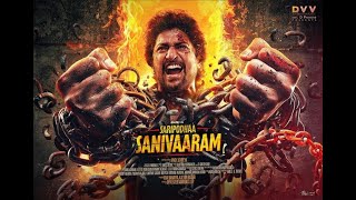 Saripodhaa Sanivaaram Official Trailer  Hindi  Nani  Priyanka Mohan  Vivek Athreya [upl. by Riti]