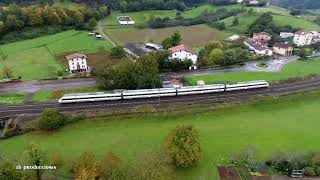 TRAINSPOTTING VOL 5597 Trenes Renfe a Vista de Pájaro UHD 4K [upl. by Dnalyaw76]