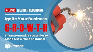 Ignite Your Business Growth in Real Estate  28 March Live Webinar [upl. by Richmound]