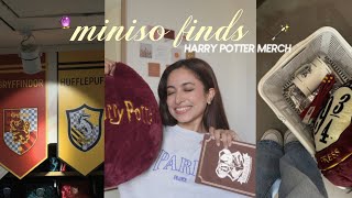 Miniso Haul Harry Potter Merch🔮🪄 miniso harrypotter [upl. by Ehgit]