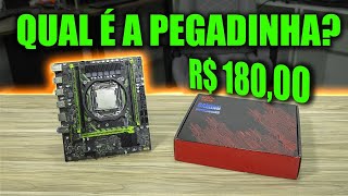 ANÁLISE DA PLACA MÃE DE XEON MAIS BARATA DE TODAS ZSUS X99 P4 [upl. by Balcke]