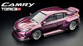 Toyota Camry Sport Simple Clean Widebody kit Tomica Custom [upl. by Dnalyaw498]