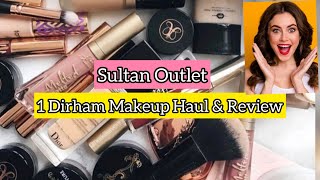 1 Dirham Makeup Review  Branded Makeup  Sultan Outlet [upl. by Anelyak]