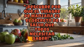 ¡Descubre por Qué el Vinagre de Manzana es el Secreto de Salud que Todos Necesitan Saber [upl. by Llenyr217]