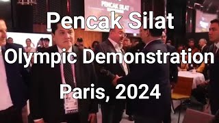 Pencak Silat demonstration in olympic Paris 2024  KIMA  martialart olympics pencaksilat kima [upl. by Sheeran]