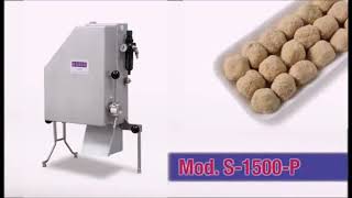 Automatic Meatball Machine S1500P  CM Machine Services Ltd [upl. by Nedmac]