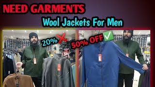 SUPER DISCOUNT On Wool Jackets For Men By Only Garments [upl. by Daphene]