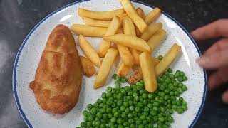 Air Fryer Frozen Fish amp Chips  How to cook frozen fish and chips TOGETHER in the air fryer [upl. by Sager]