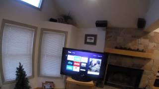 How to use the TV in the Den  Roku Wii and Karaoke Machine [upl. by Anawait]