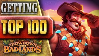 My BEST DECK got STRONGER  Hearthstone Showdown in the Badlands [upl. by Sulecram381]