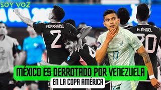 México es derrotado por Venezuela en la Copa América [upl. by Mirelle493]