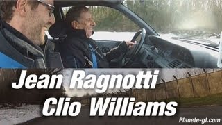 Jean Ragnotti en Clio Williams à Sathory  Planetegtcom [upl. by Luebke658]