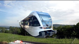 Zug Mitfahrt Koblenz  Bülach MellikonRekingen [upl. by Elleraj909]