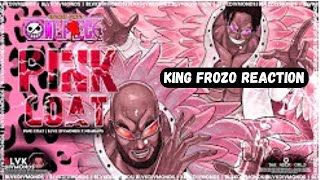 FROZO REACTS  DOFLAMINGO RAP  quotPINK COATquot  BLVK DIVMONDS x NEMRAPS  「ONE PIECE AMV」saucey duoo [upl. by Sirap]