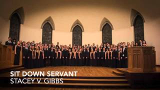 Sit Down Servant  Spring Concert 2015  Miami University Collegiate Chorale [upl. by Joash877]