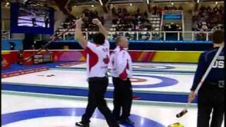 2006 Torino Olympics  Mens Curling Playoff Highlights  CBC [upl. by Carbo]