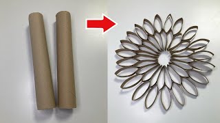 Kranz  Adventskranz  Küchenrolle  Weihnachten  Geschenk  Basteln  DIY  Christmas  Wreath [upl. by Algernon]