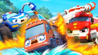 🔥Tanker Truck is Leaking Oil  🚒🚓Rescue Team  Monster Cars  Kids Songs  Kids Cartoon  BabyBus [upl. by Ennair532]