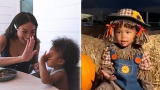 Jeannie Mai Wonderful and Cute Moments With Daughter On Halloween [upl. by Kristoforo]