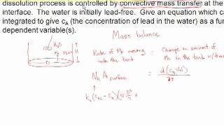 Convective Mass Transfer [upl. by Uba]