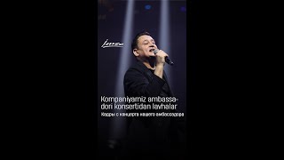 Toliq video Kompaniyamiz ambassadori konsertidan lavhalar [upl. by Atilek]