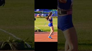 Javelin Throw Technique Slow motion Women [upl. by Alboran]