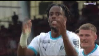 Elye Wahi Goal Brest vs Marseille 15 All Goals and Extended Highlights [upl. by Ameekahs]