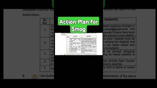 Action plan for smog [upl. by Kent]