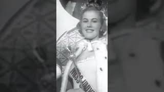 1st Miss Universe 👑 1952 from Finland 🇫🇮 Mu Ytshorts [upl. by Asoramla]