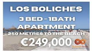 Los Boliches Fuengirola apartment For Sale 250 metres to the beach [upl. by Kcinimod]