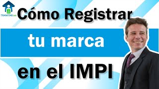 COMO REGISTRAR MI MARCA EN EL IMPI  Plataforma PASE  Tutorial [upl. by Mamoun]