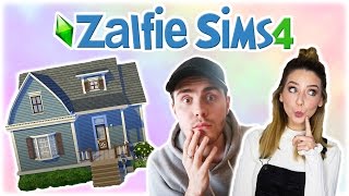 Creating Zoes House  Zalfie Sims Edition 4 [upl. by Fulmer58]