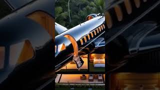 Luxurious plane house ai shorts luxury luxuryhomes airplane short [upl. by Ayahc]