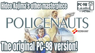 Policenauts  Hideo Kojimas followup to Snatcher PC98 Paradise also on 3DO PlayStation Saturn [upl. by Vyky]