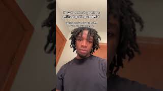 How to refresh your locs without a retwist starterloc dreads locs locjourney hairmaintenance [upl. by Idolem]