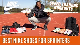 BEST Nike Shoes 👟 for ELITE Sprint Training Workouts 🔥  Aaron Kingsley Brown [upl. by Leidgam260]